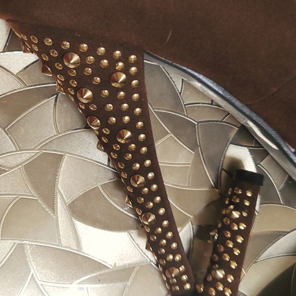 New worn women's peep toe heels